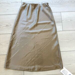 Lululemon Athletica Tan Midi Pencil Skirt